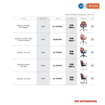 Kursi Kantor Chairman Ecos SKM 1908 A SKM 1908 Р SKM 1908 SKM 1905 A SKM 1905