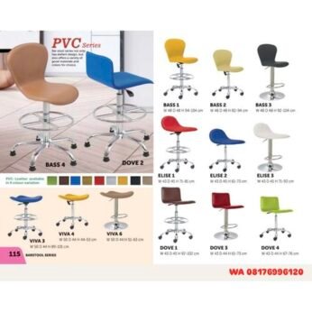 Kursi Kantor Donati BASS ELISE DOVE VIVA  1 2 3 4 6