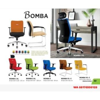 Kursi Kantor Donati BOMBA 1 2 3 AL V1- C V3- C