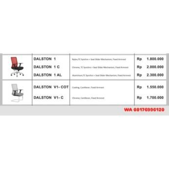 Kursi Kantor Donati DALSTON 1 C AL, V1- COT, V1- C