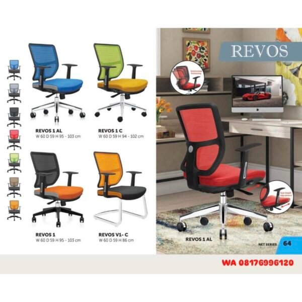 Kursi Kantor Donati REVOS 1 AL C V1- C
