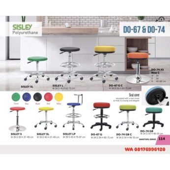 Kursi Kantor Donati SISLEY S L SL LP, DO-67 G C & DO-74 GB C XS New C