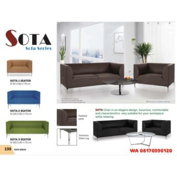 Kursi Kantor Donati SOTA 1 2 3 SEATER
