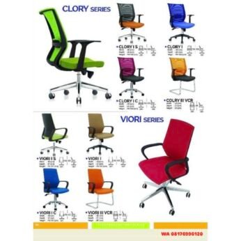 Kursi Kantor Ichiko CLORY I I S I C III VCR & VIORI I I S I C III VCR