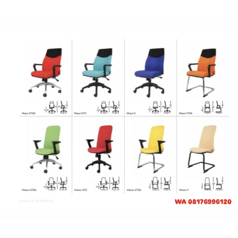 Kursi Kantor Savello Direktur Viores GTZA GTZ VTZA V & Mayo GT0A GT0 G VT0A