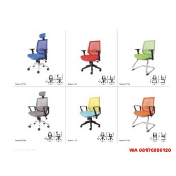 Kursi Kantor Savello Jaring Rubrix HT1A HT0A LT1 LT0 VT1A VT0A