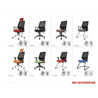 Kursi Kantor Savello Jaring Tiro HT0A HT1A LT0 LT1 L VT1A VT0A V
