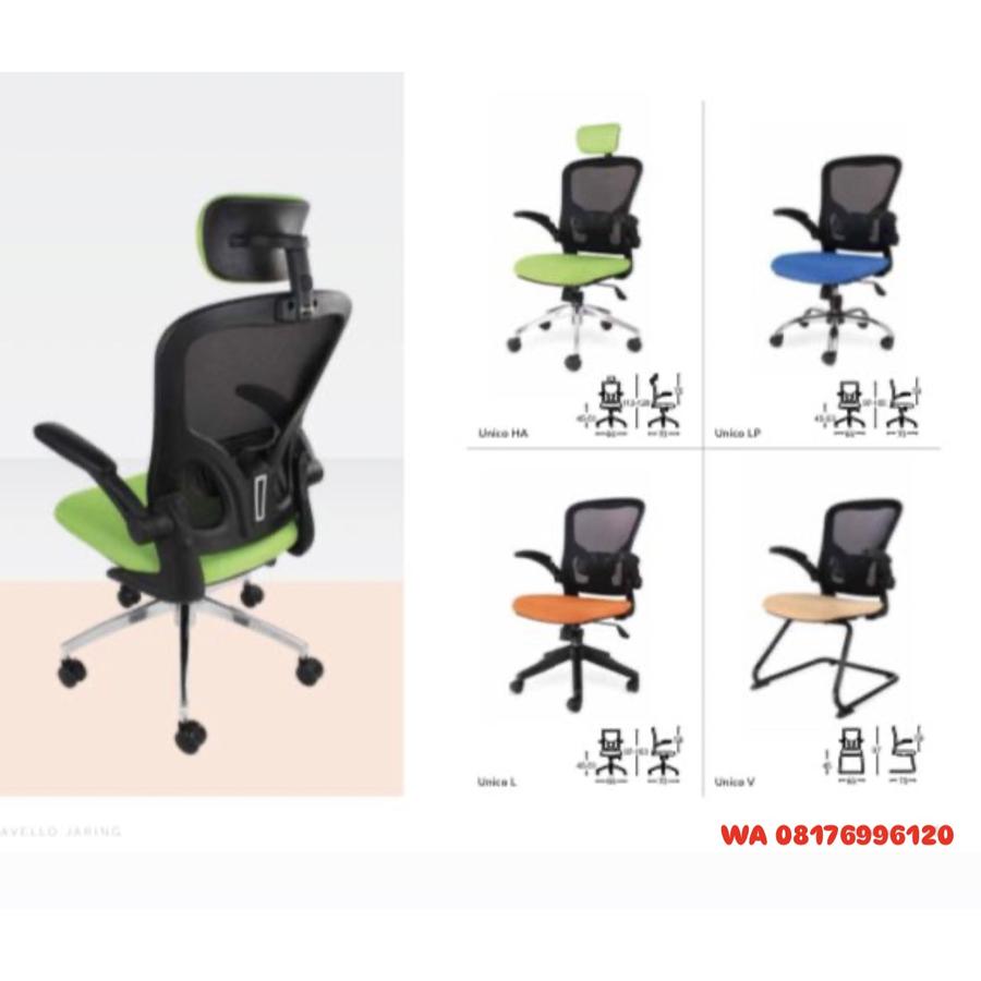 Kursi Kantor Savello Jaring Unico HA L LP V