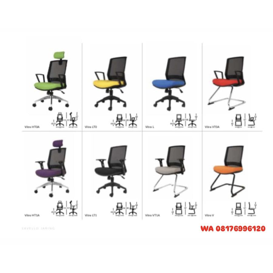 Kursi Kantor Savello Jaring Vitro HT0A HT1A LT0 LT1 L VT1A VT0A V
