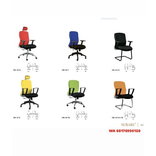 Kursi Kantor Subaru SBS 50 TA SBS 60 T SBS 60 TU SBS 50 D SBS 60 DA SBS 60 DU CR