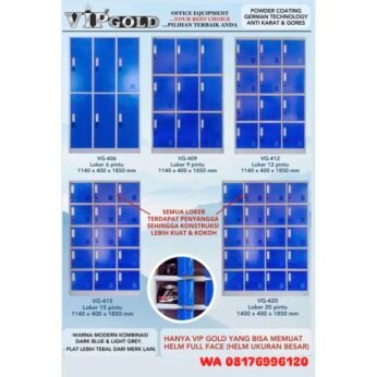 Loker Kantor VIP VG-406 VG-409 VG-412 VG-415 VG-420
