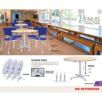 Meja Lipat Kantor Donati VENUS