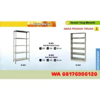 Rak Besi Brother B-901 SERBA GUNA B-902 BUKU METAL