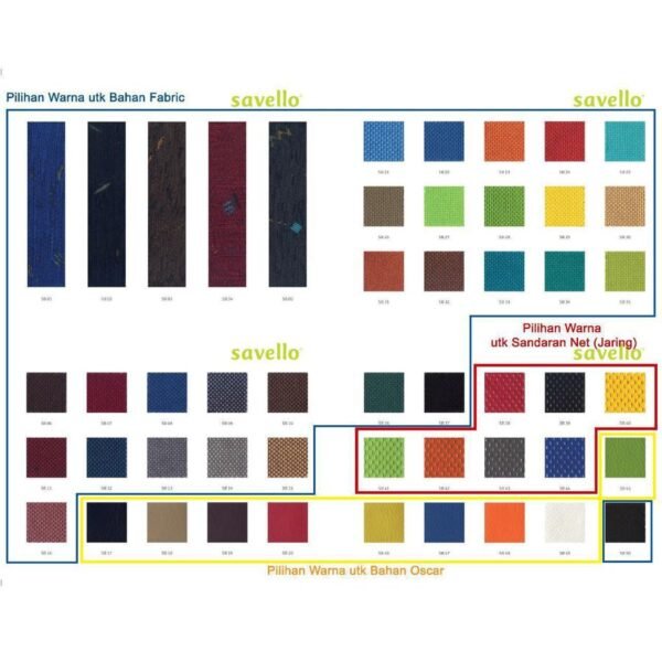 Aksesoris Sekolah Savello Artable, Penbox, Paperack - Image 2