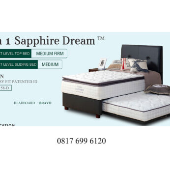 Springbed Guhdo 2 in 1 Sapphire Dream – Bravo
