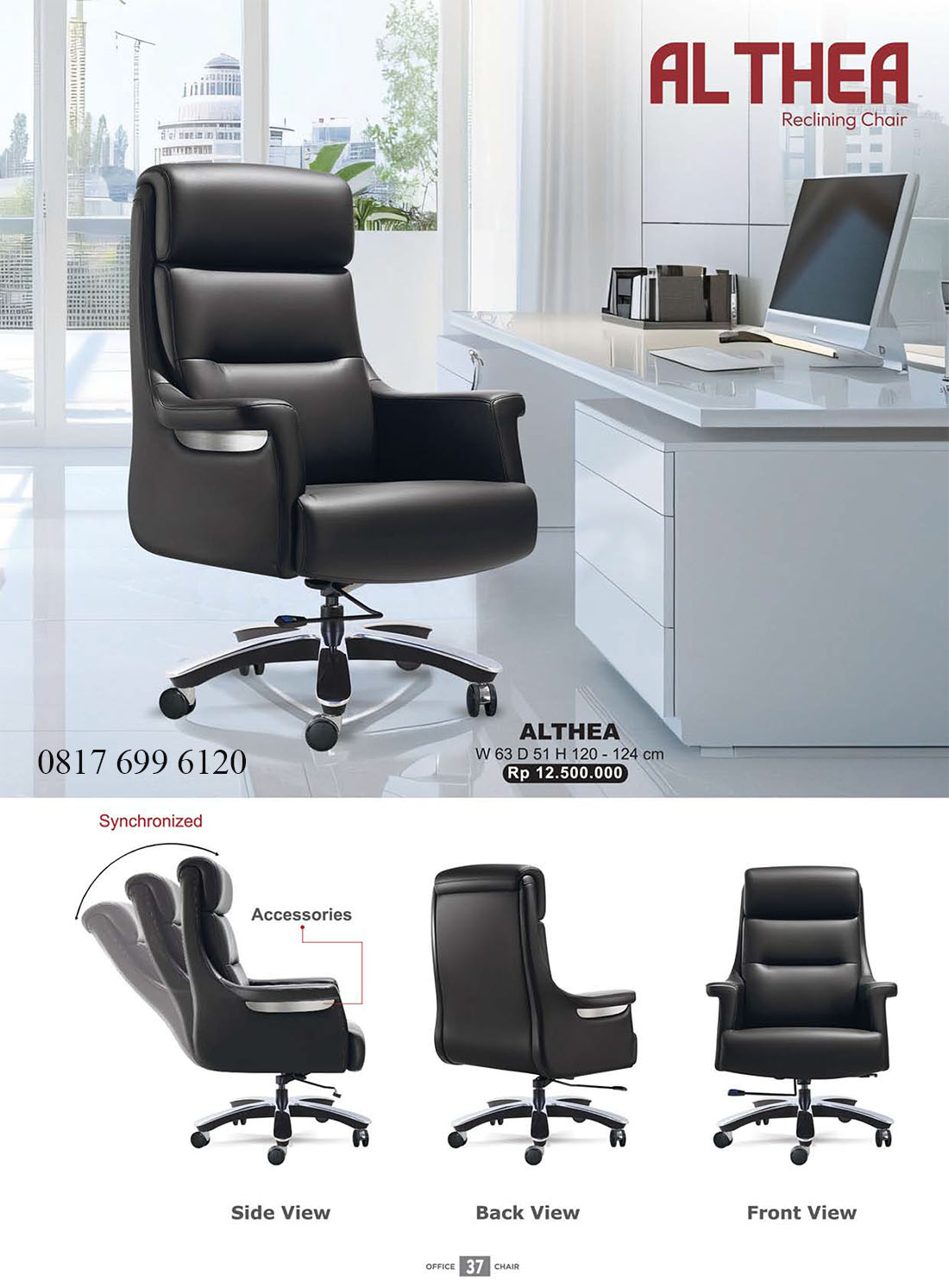 Kursi Reclining Donati Ultimate ALTHEA