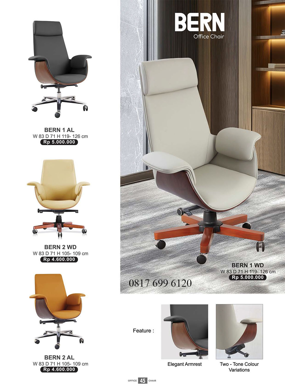 Kursi Kantor Donati Ultimate BERN