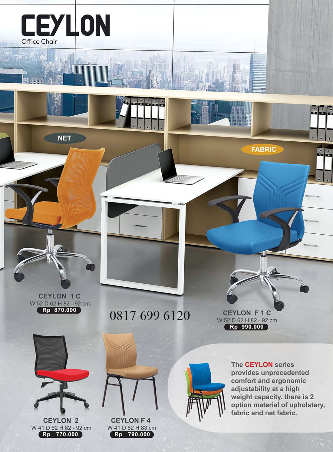 Kursi Kantor Donati Ultimate CEYLON