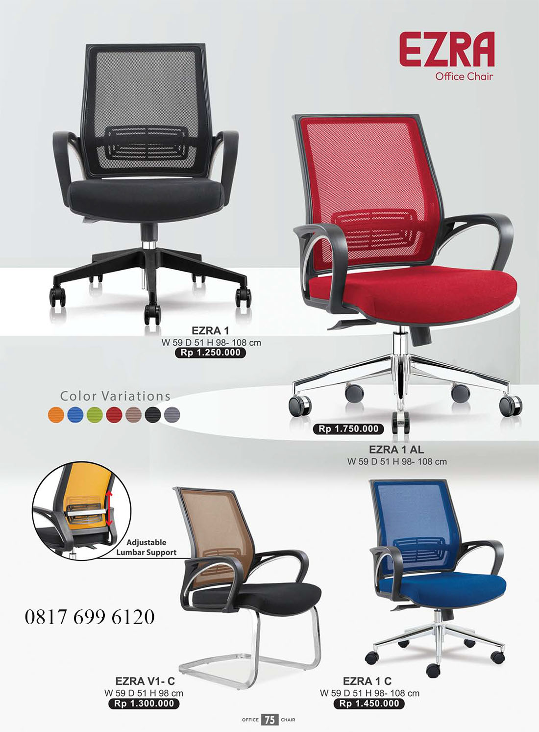 Kursi Kantor Donati Ultimate EZRA