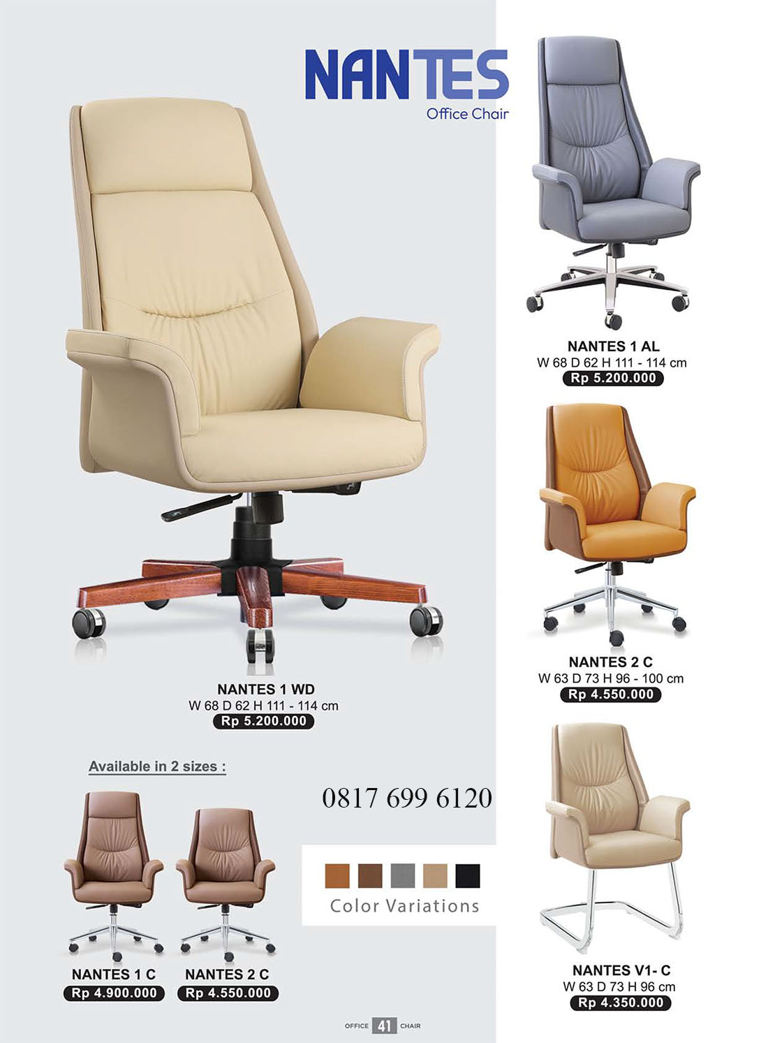 Kursi Kantor Donati Ultimate NANTES