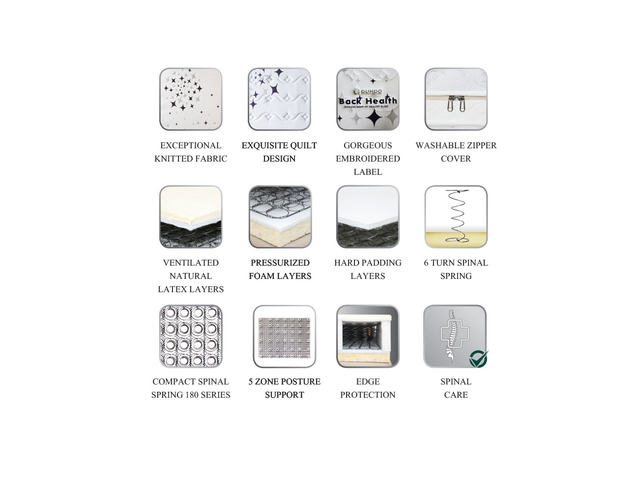 Springbed Guhdo Back Health Legacy Style - Legacy - Image 2