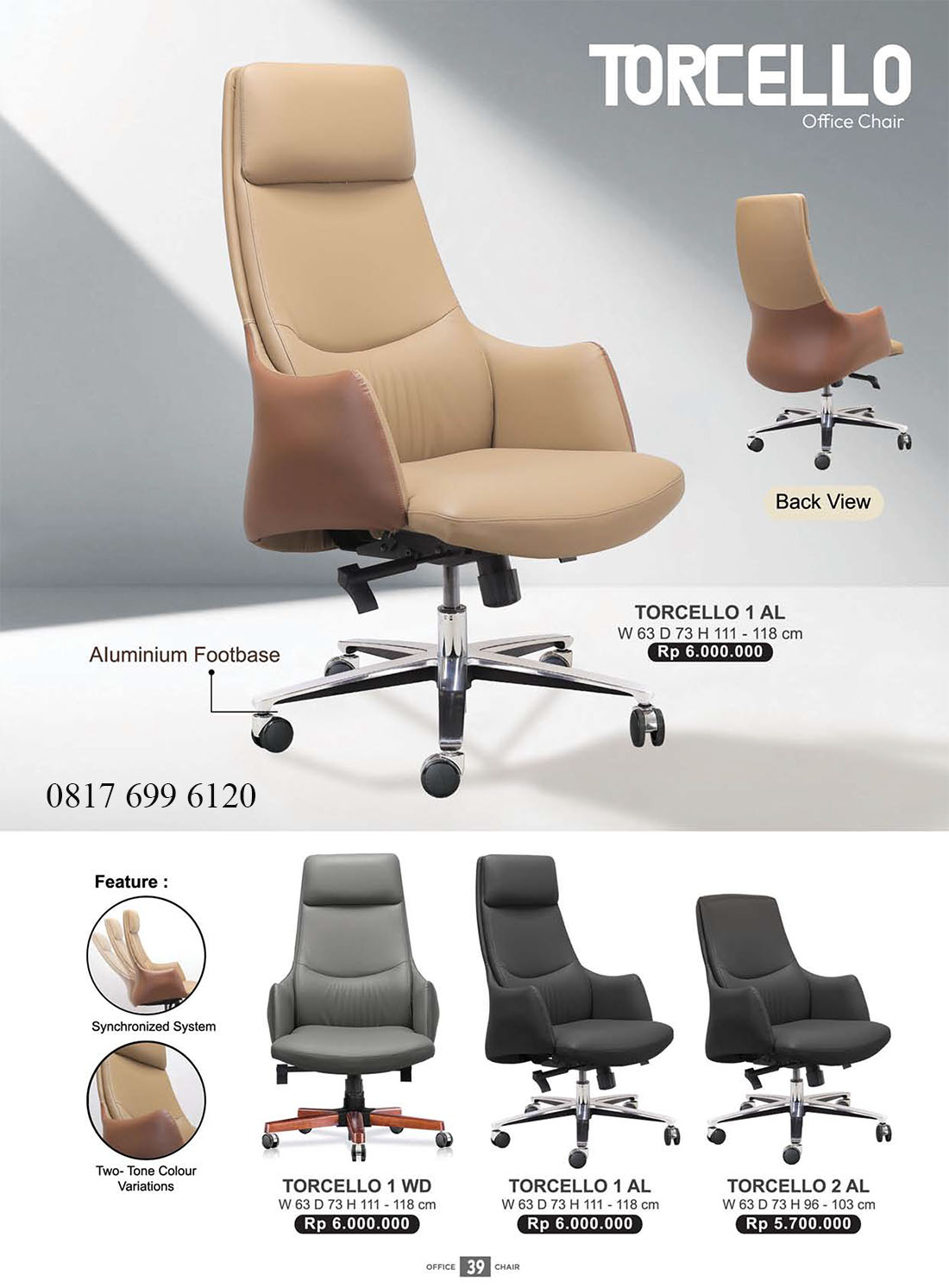 Kursi Kantor Donati Ultimate TORCELLO