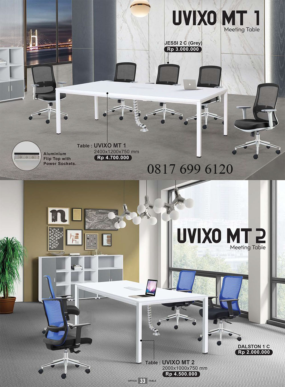 Meja Meeting Donati Ultimate Uvixo MT