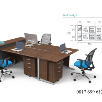 Meja Kantor Modera A Class Staff Config 3